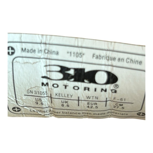 Vintage 310 Motoring Suede Casual Sneakers – Tan – Men’s 9.5 Pre-Owned Excellent - Picture 11 of 11